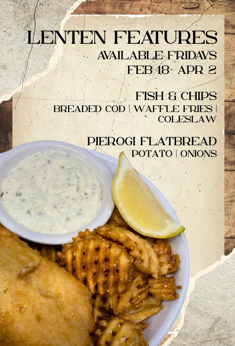 2026 Tap 814 Lent Features The 2026 Tap 814 Lent Features menu.