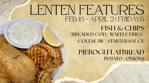 The 2026 Lent Features at Tap 814.